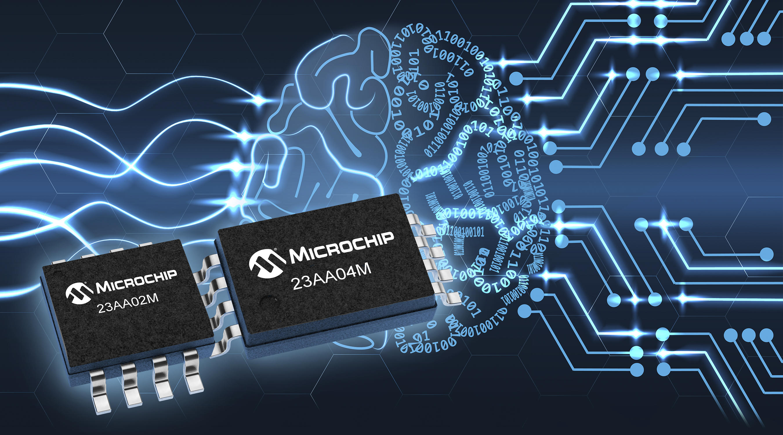 Microchip推出容量更大、速度更快的串行 SRAM产品线