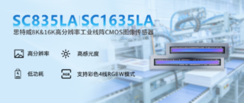 产品 | 思特威推出全新升级8K&16K高分辨率工业线阵CMOS图像传感器