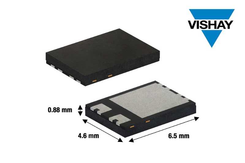 Vishay推出新型Power DFN系列DFN6546A封装标准整流器,额定电流高达12 A